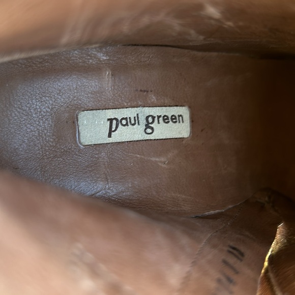 NWOB Paul Green Sydney Boots Toffee Suede Size Women’s 7.5 - Picture 9 of 12